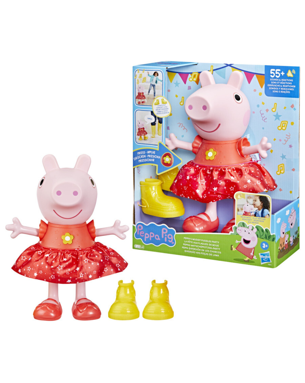 Bambola peppa pig - 3+