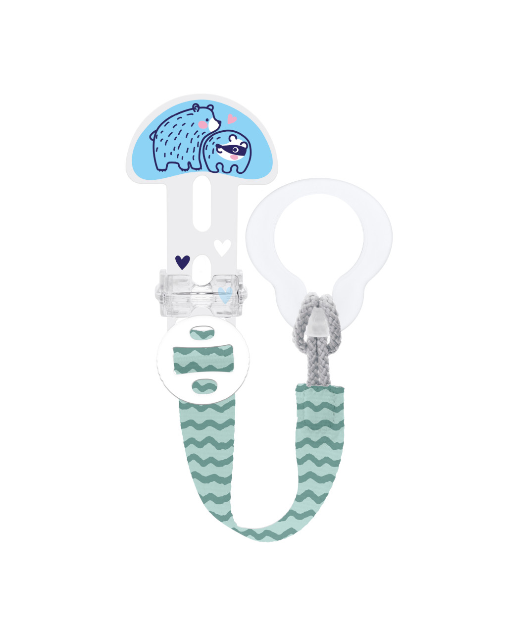 Clip it! & cover azzurro - mam