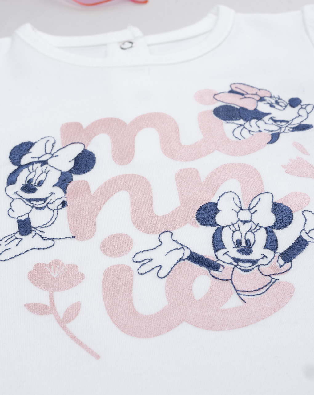 T-shirt bimba bianca minnie