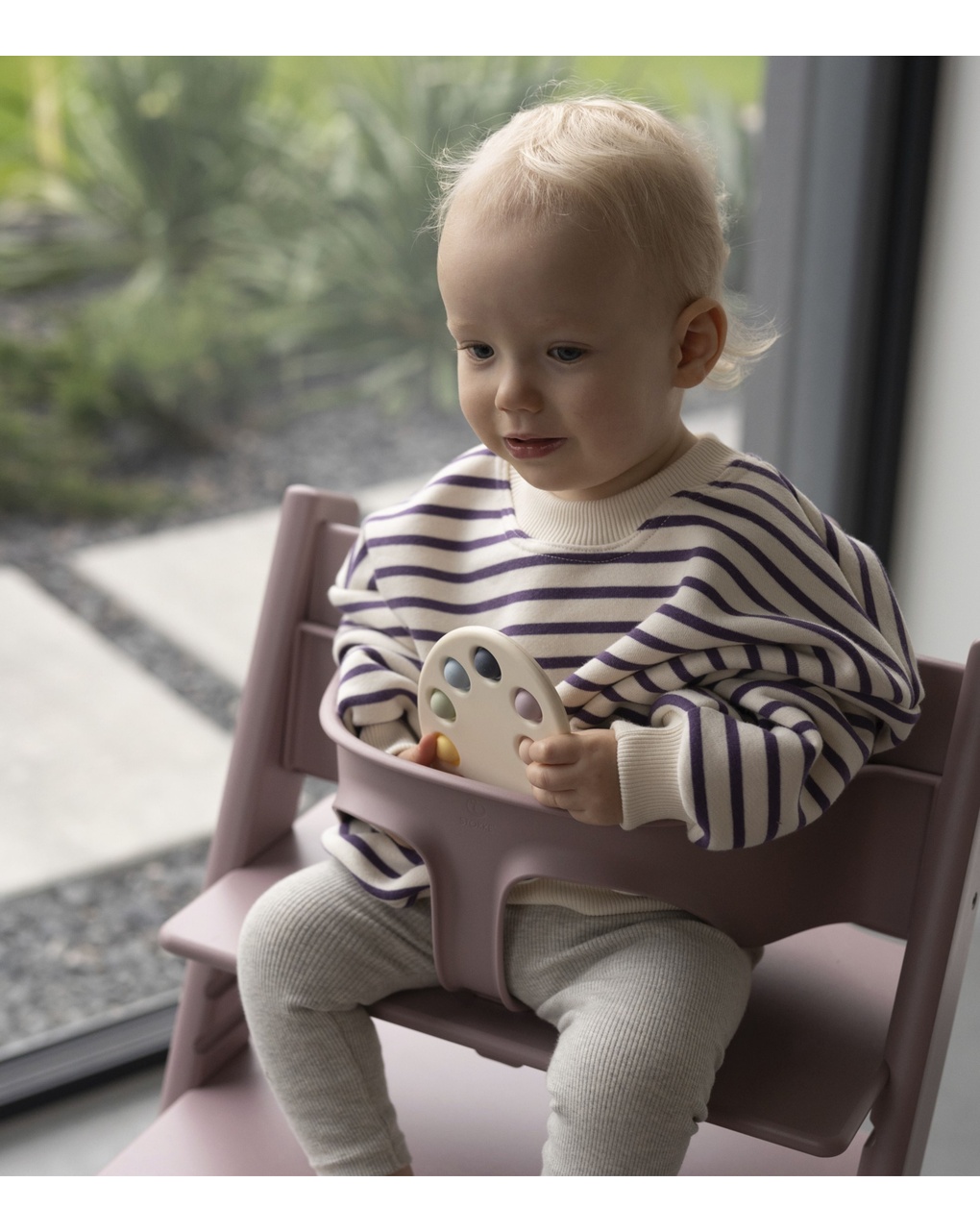Tripp trapp® baby set² heather mauve - stokke