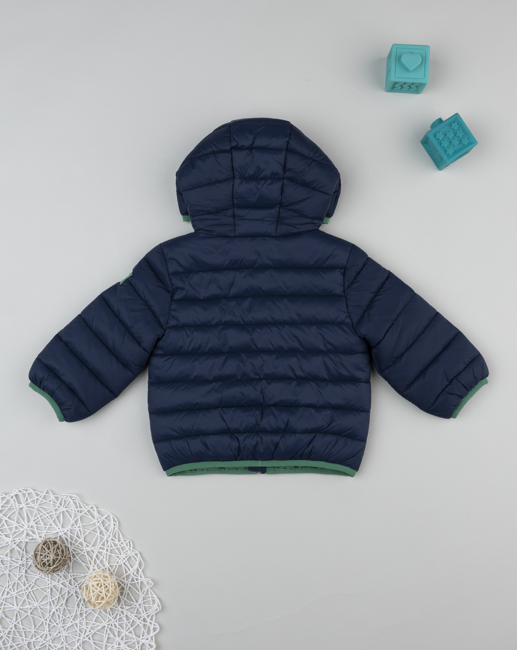 Giacca leggera bimbo blu