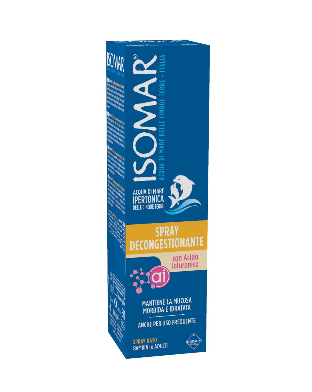 Spray decong acido ialuronico 100ml - isomar