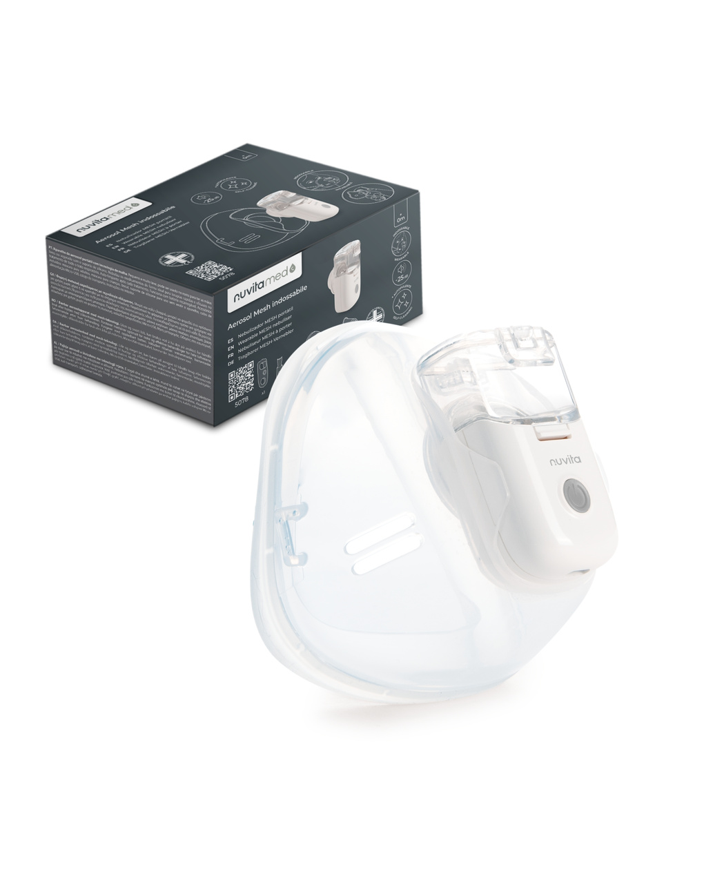 Aerosol indossabile con tecnologia mesh - nuvita