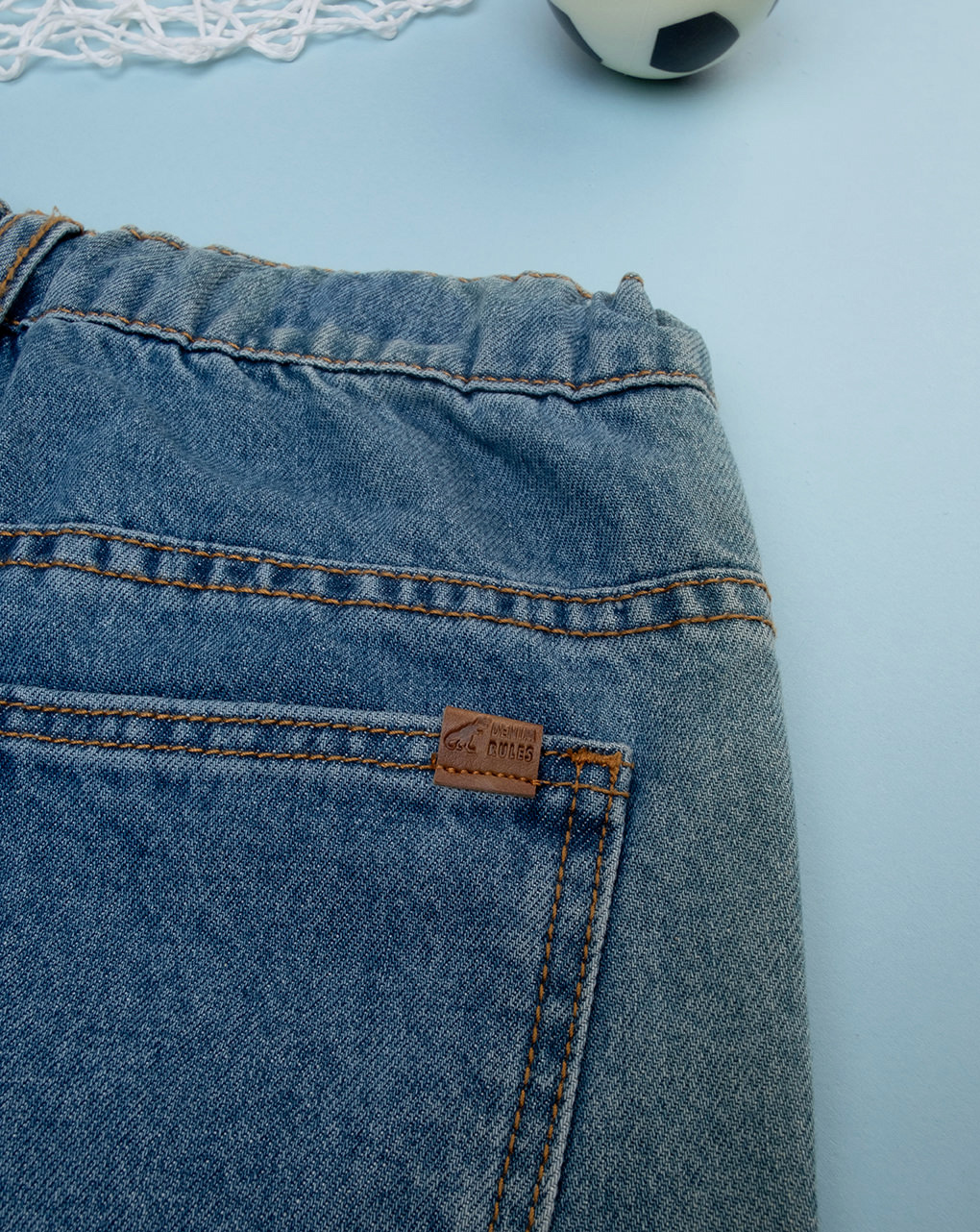 Pantalone denim bimbo