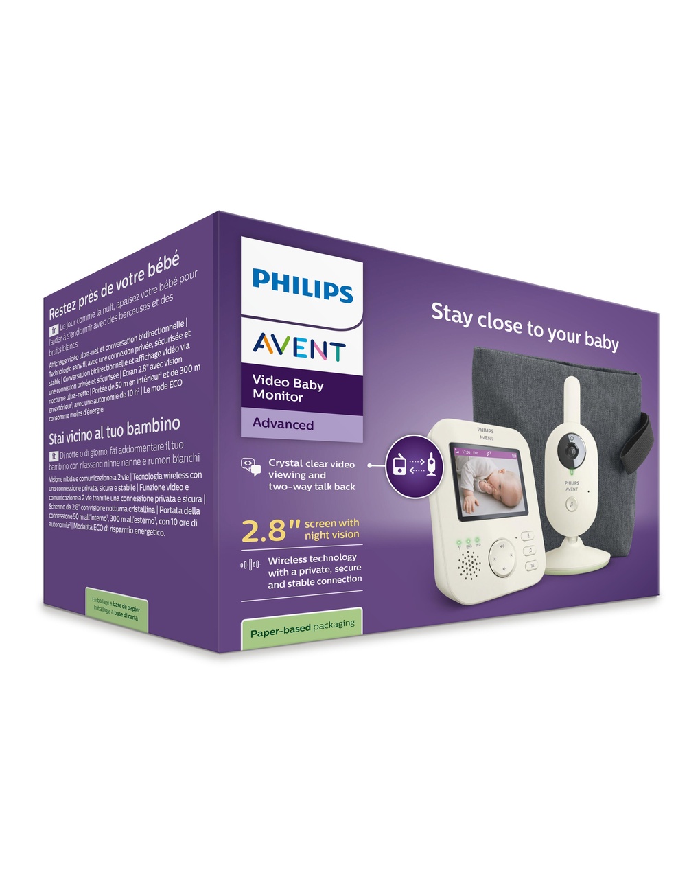 Video baby monitor advanced -  philips avent