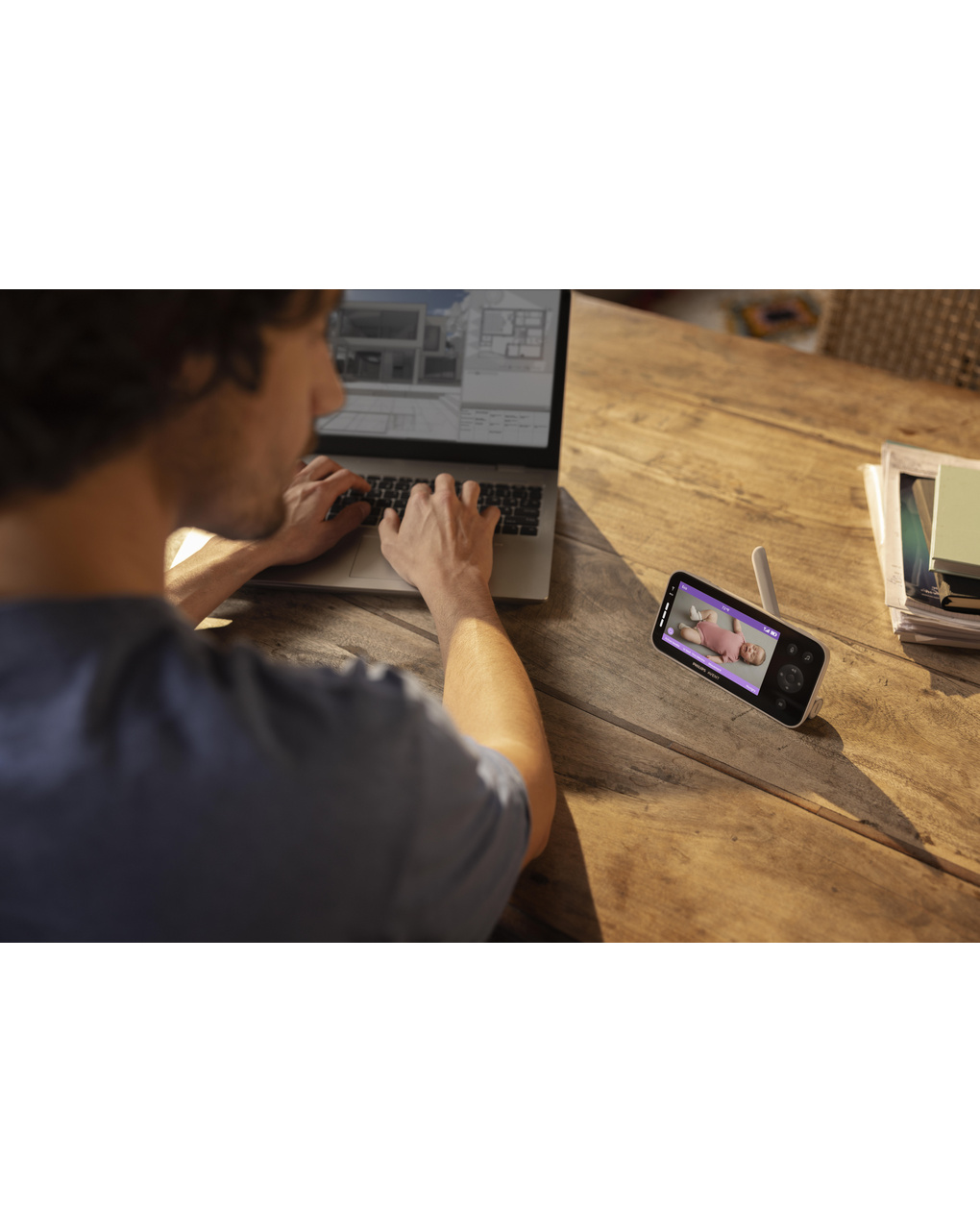 Video baby monitor premium connected con intelligenza artificiale - philips avent