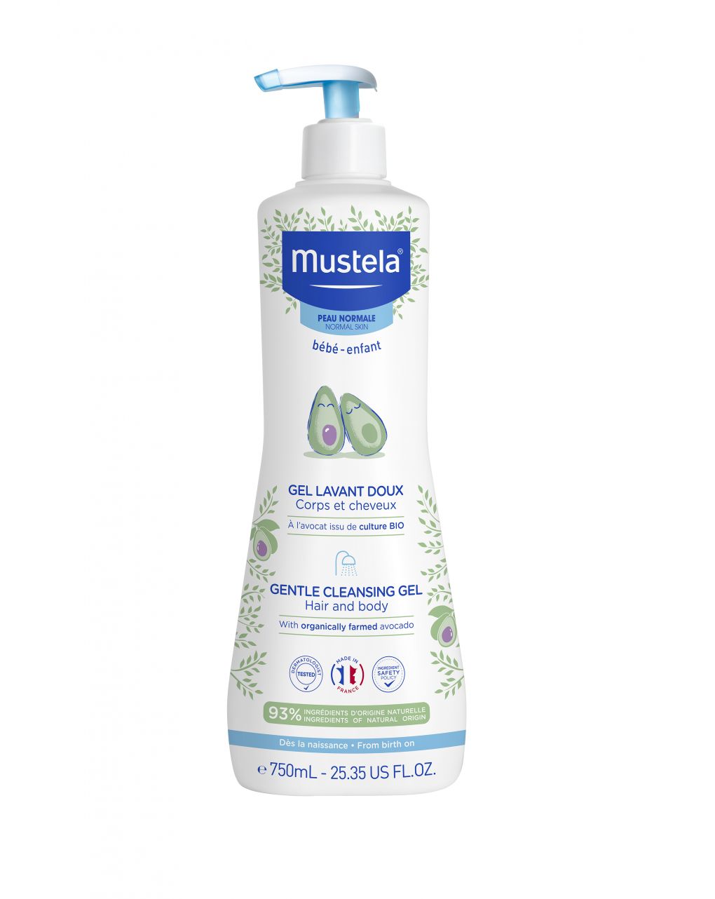 Detergente delicato 750ml - mustela
