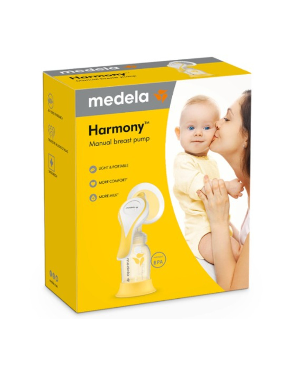 Tiralatte manuale harmony con tecnologia flex - medela