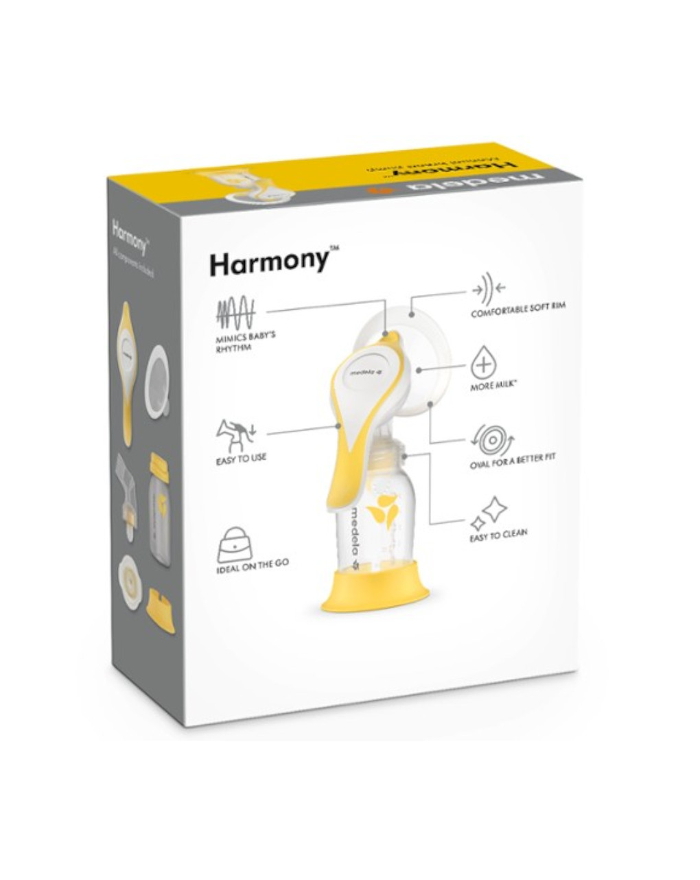 Tiralatte manuale harmony con tecnologia flex - medela