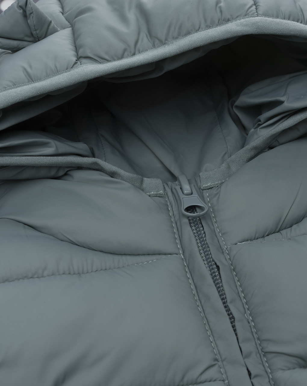 Gilet bimbo verde materiale riciclato