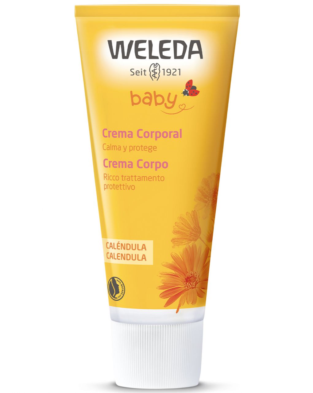Crema corpo calendula baby  75ml - weleda
