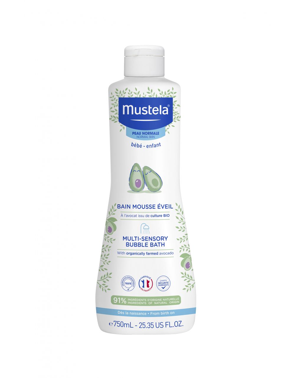 Bagnetto mille bolle 750ml - mustela