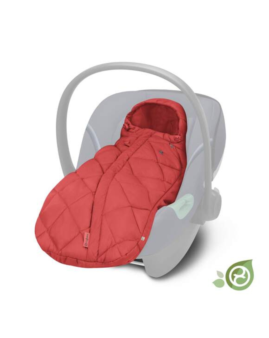 Sacco coprigambe snogga mini 2 hibiscus red - cybex