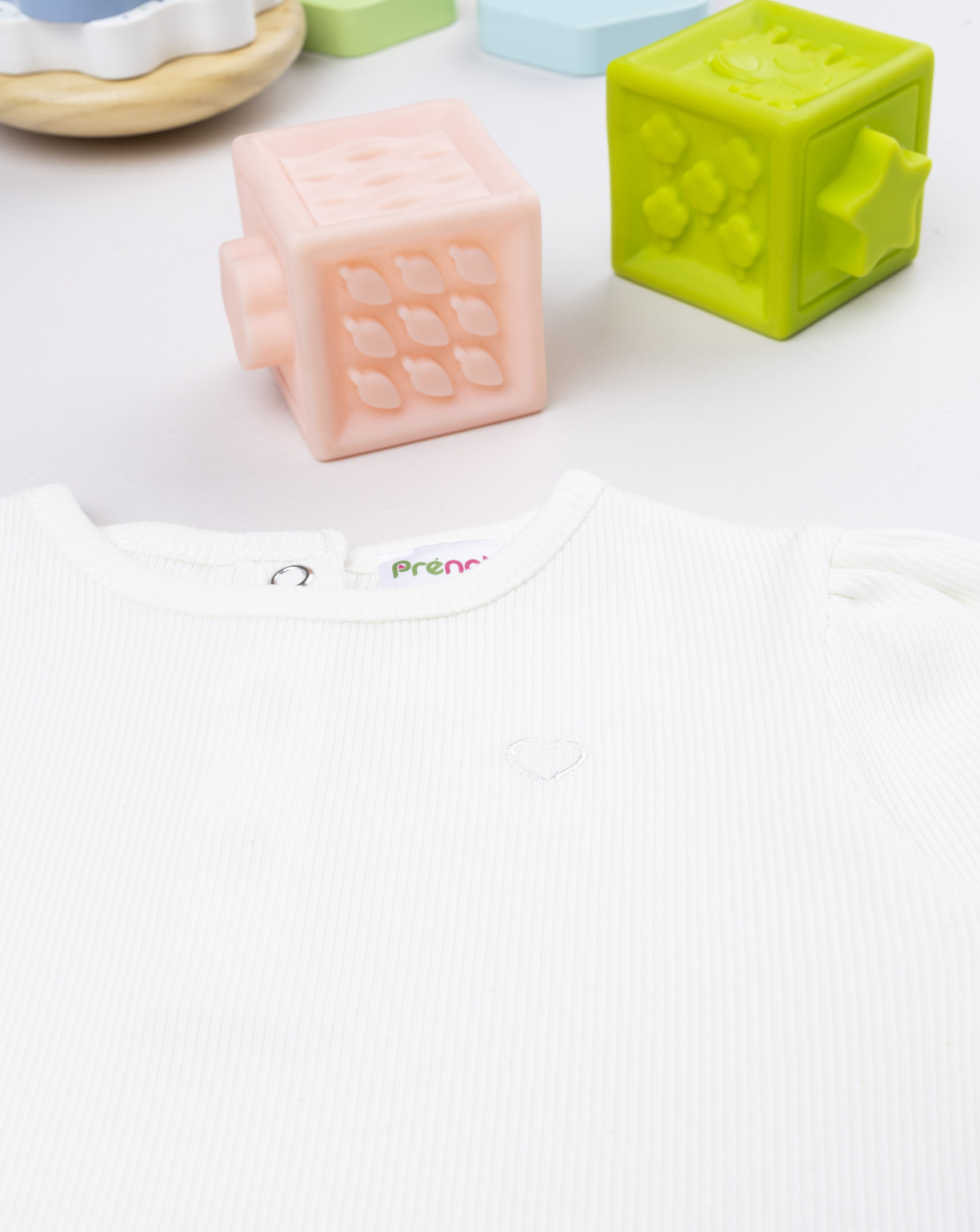 T-shirt bimba bianca costina