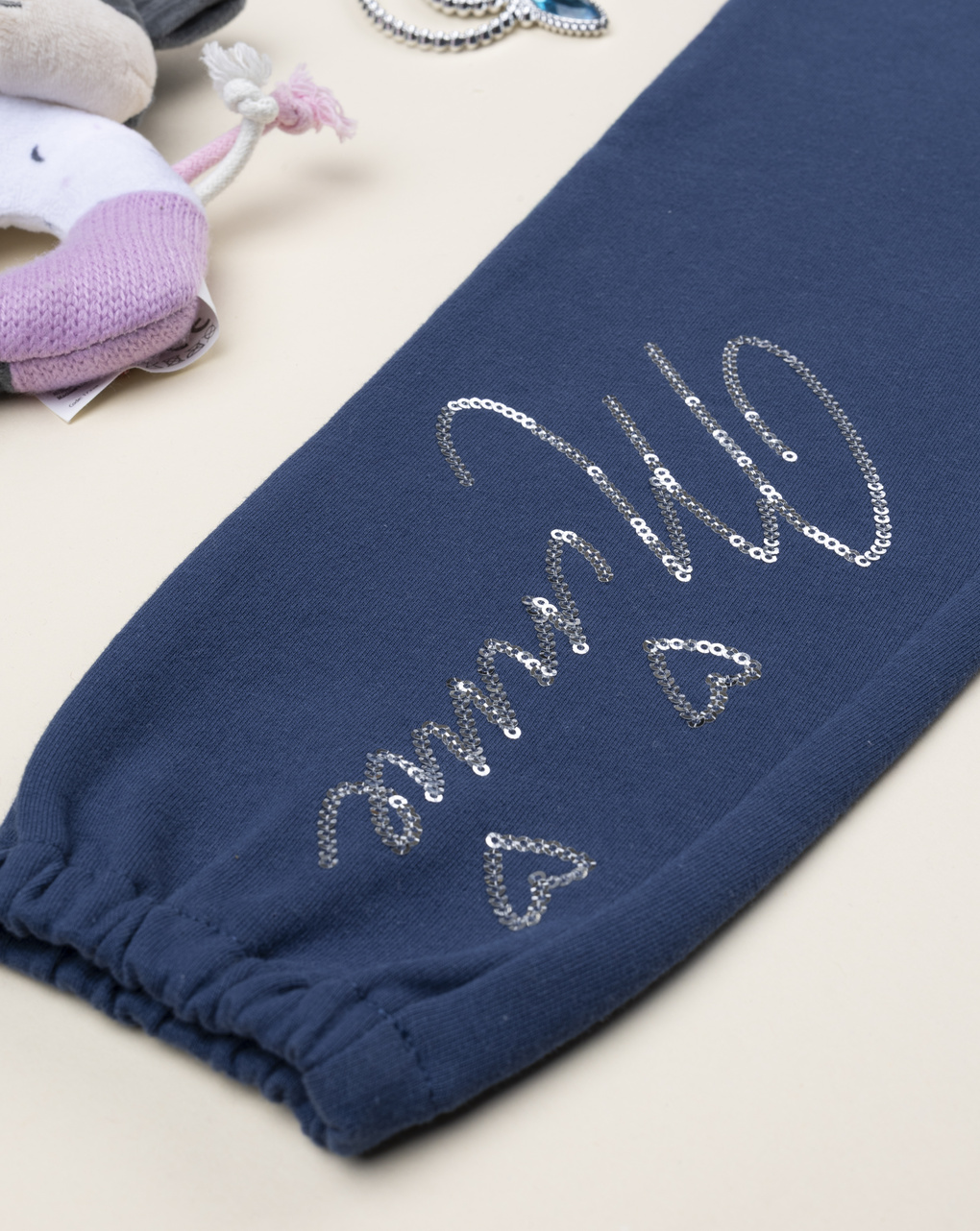 Completo jogging felpato minnie bimba