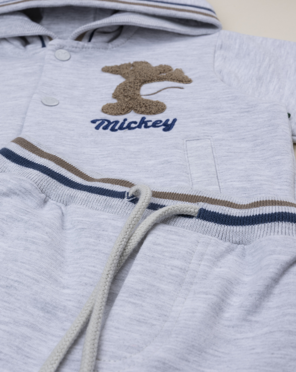 Completo bimbo mickey mouse felpato