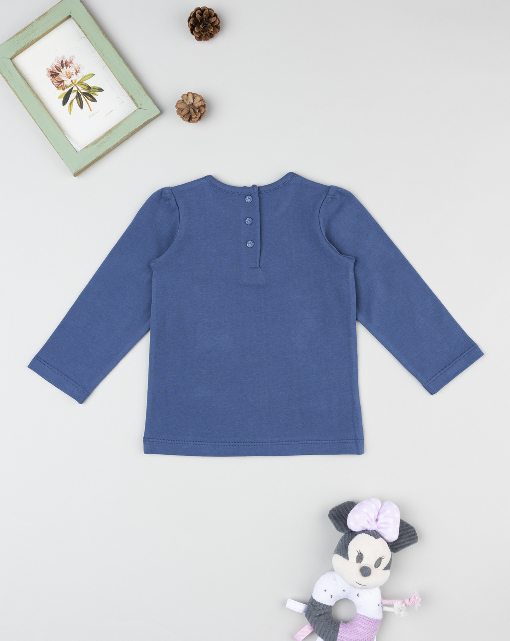 T-shirt bimba blu minnie