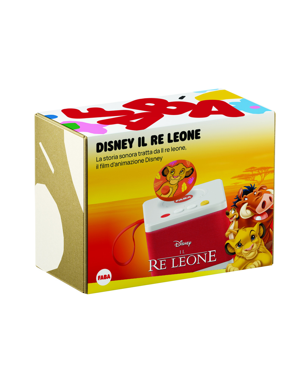 Bundle raccontastorie disco sonoro il re leone con starter set - 0m+ - faba