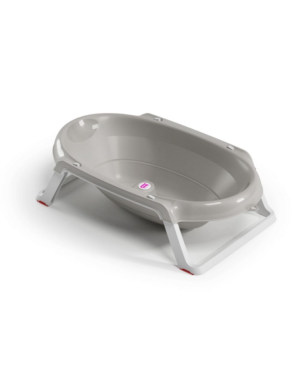 Vaschetta pieghevole onda slim grigia 0-12 mesi - ok baby