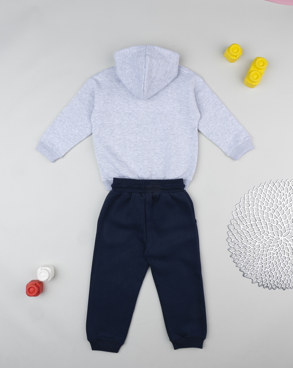 Jogger bimbo pokemon grigio/blu