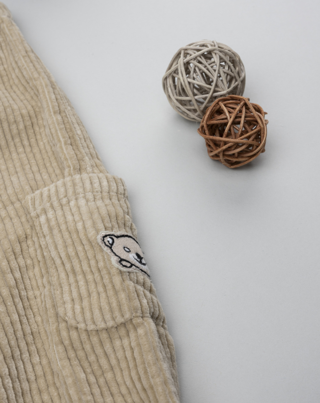 Pantaloni bimbo beige