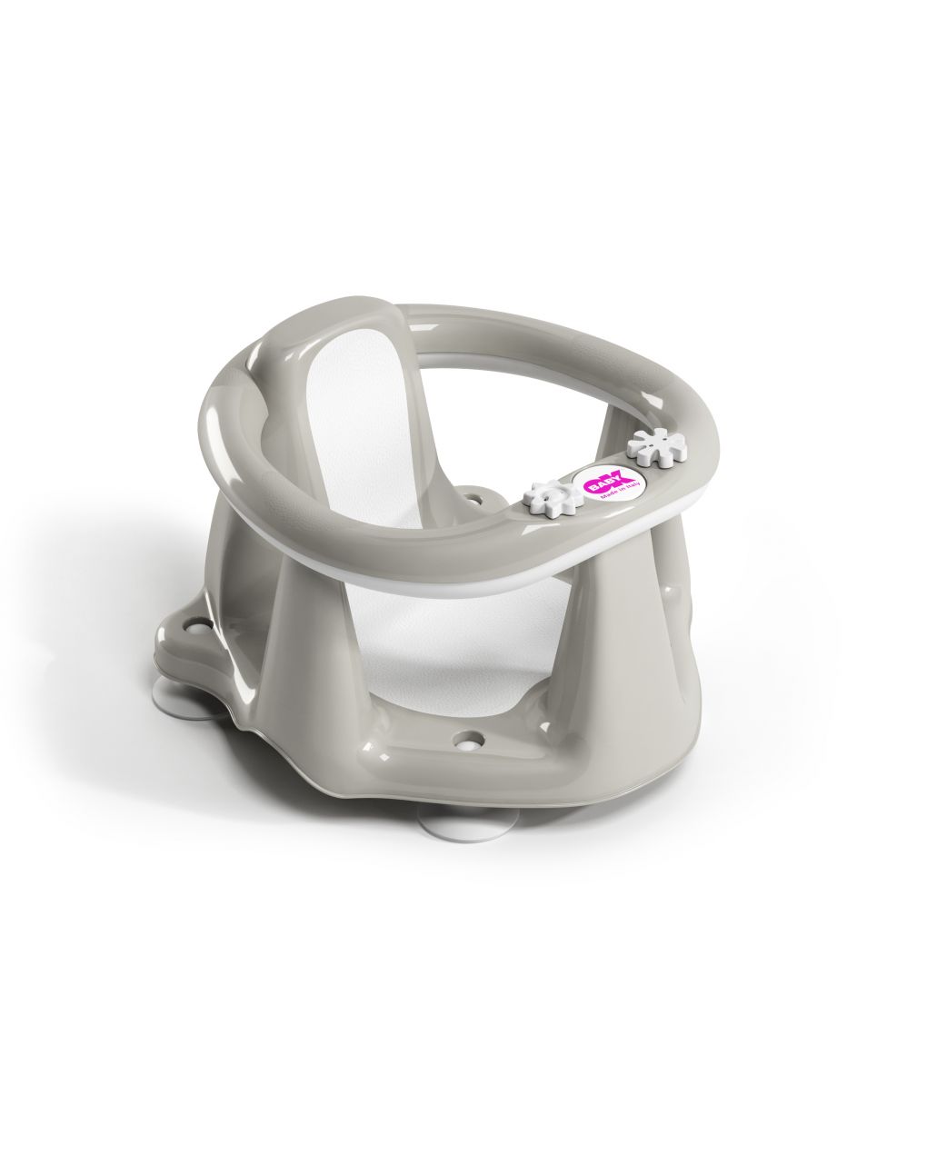 Seduta antiscivolo per bagnetto flipper evolution grigio - ok baby