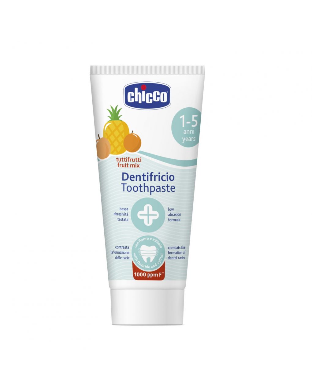 Dentifricio chicco gusto frutti misti 50 ml - chicco