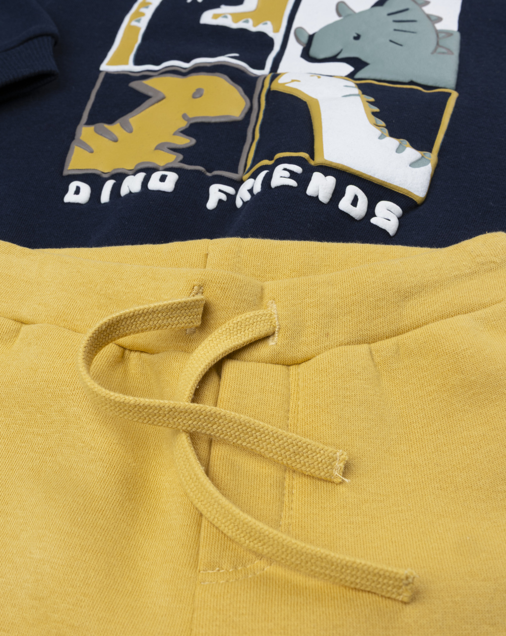 Jogger bimbo blu/giallo dino