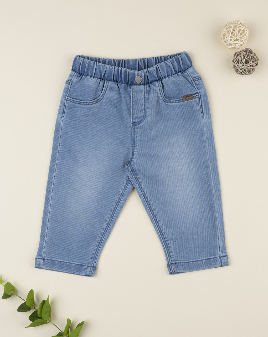 Pantalone denim bimbo