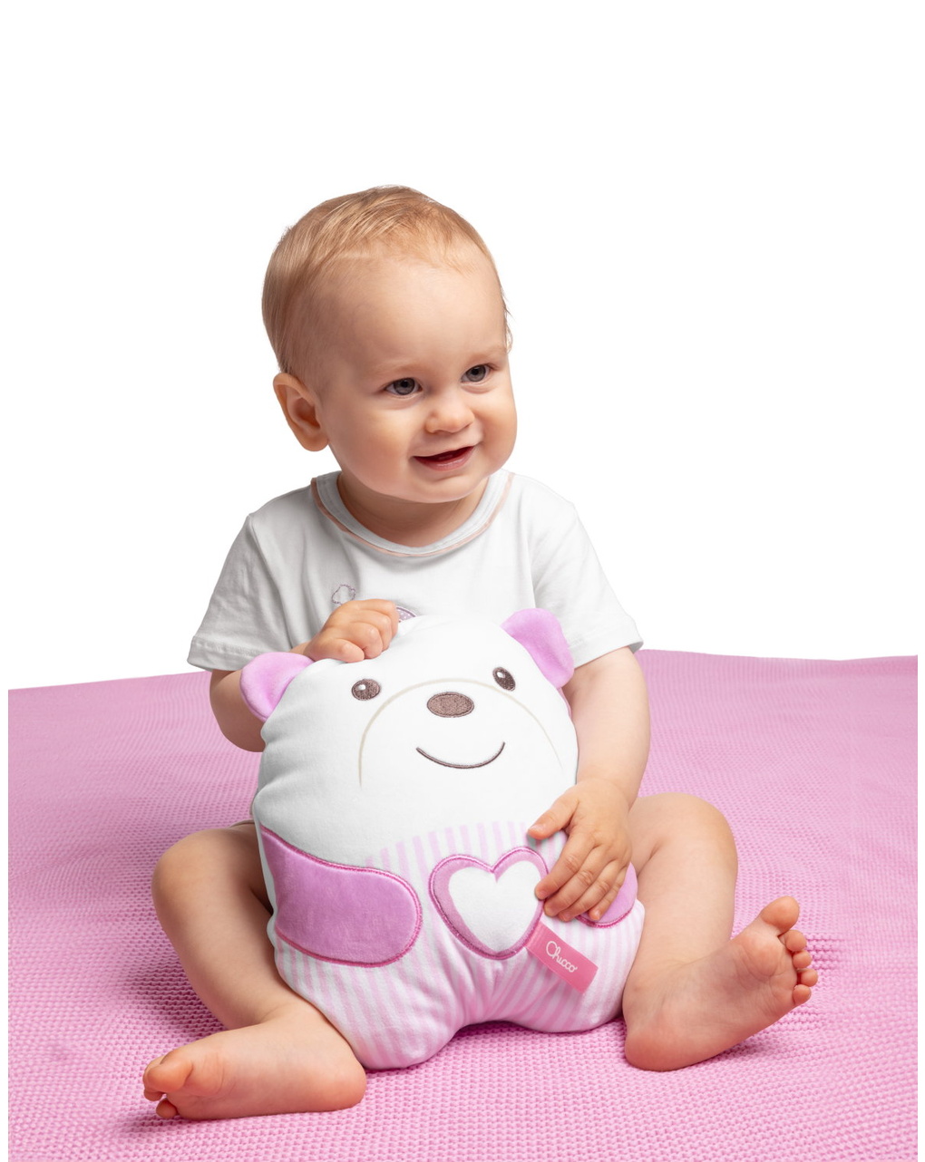 Orsetto sweet heart rosa - 0m+ -chicco