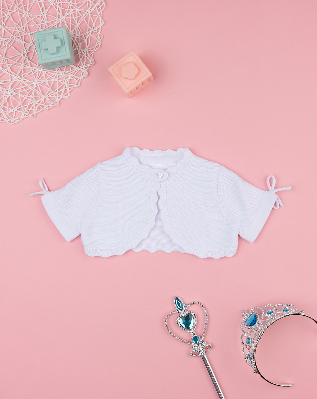 Coprispalle bimba bianco