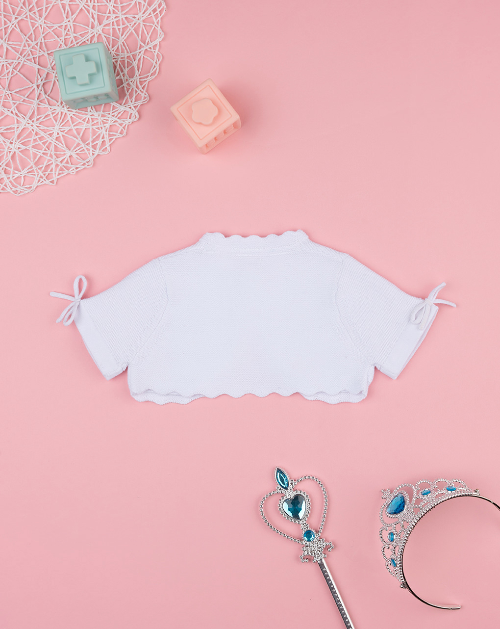 Coprispalle bimba bianco