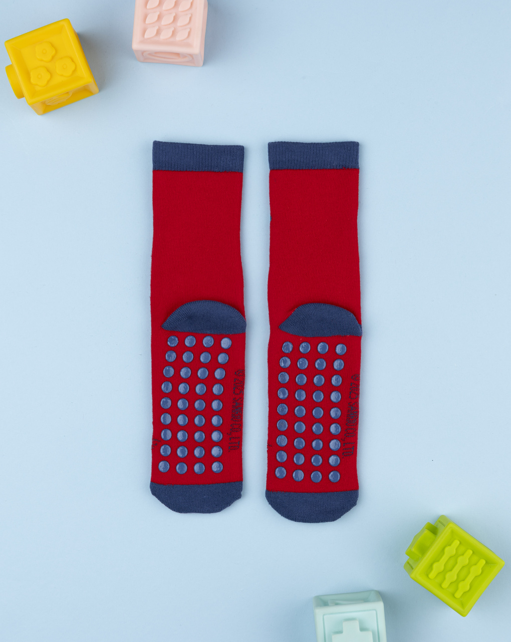 Calze antiscivolo rosse bambina hello kitty