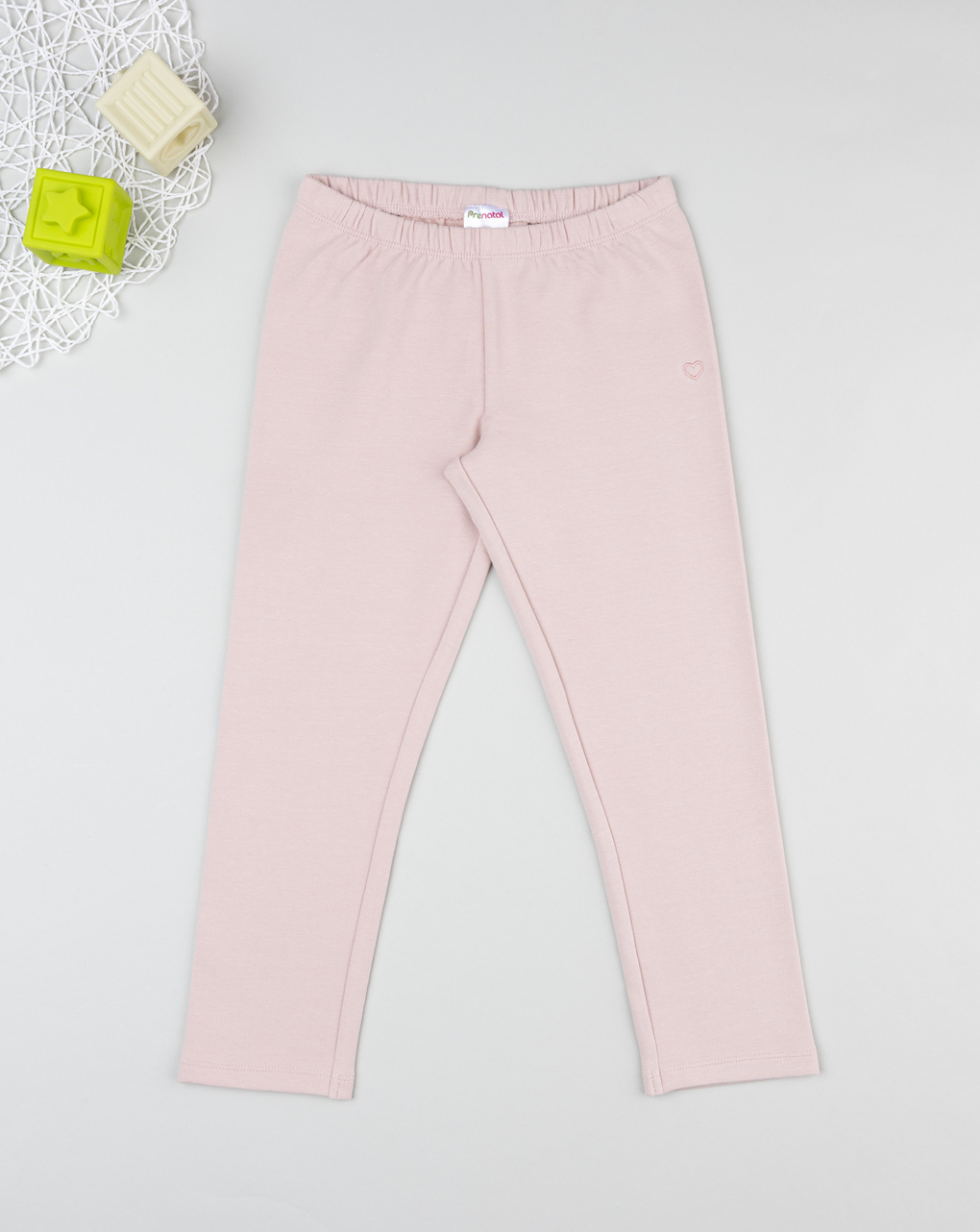 Legging garzati bambina rosa