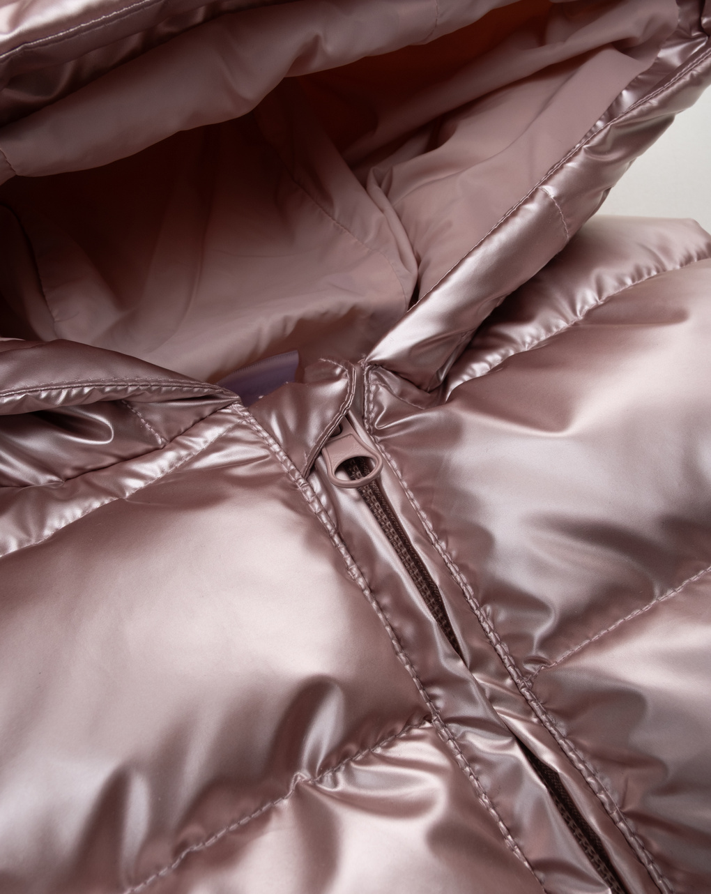 Gilet imbottito bimba rosa