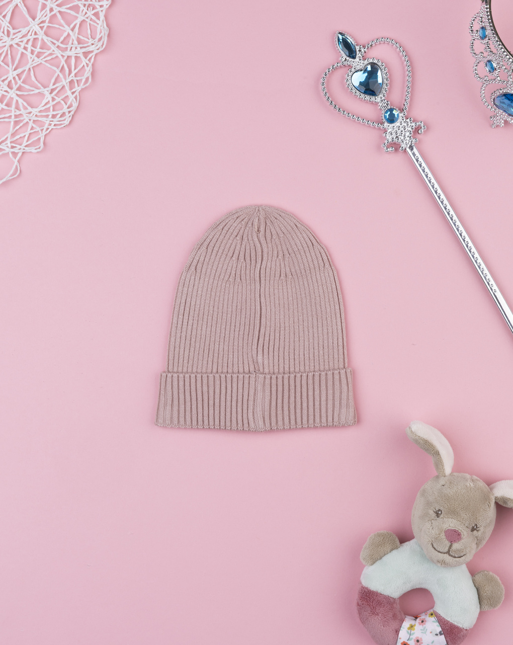 Berretto rosa bimba unicorno