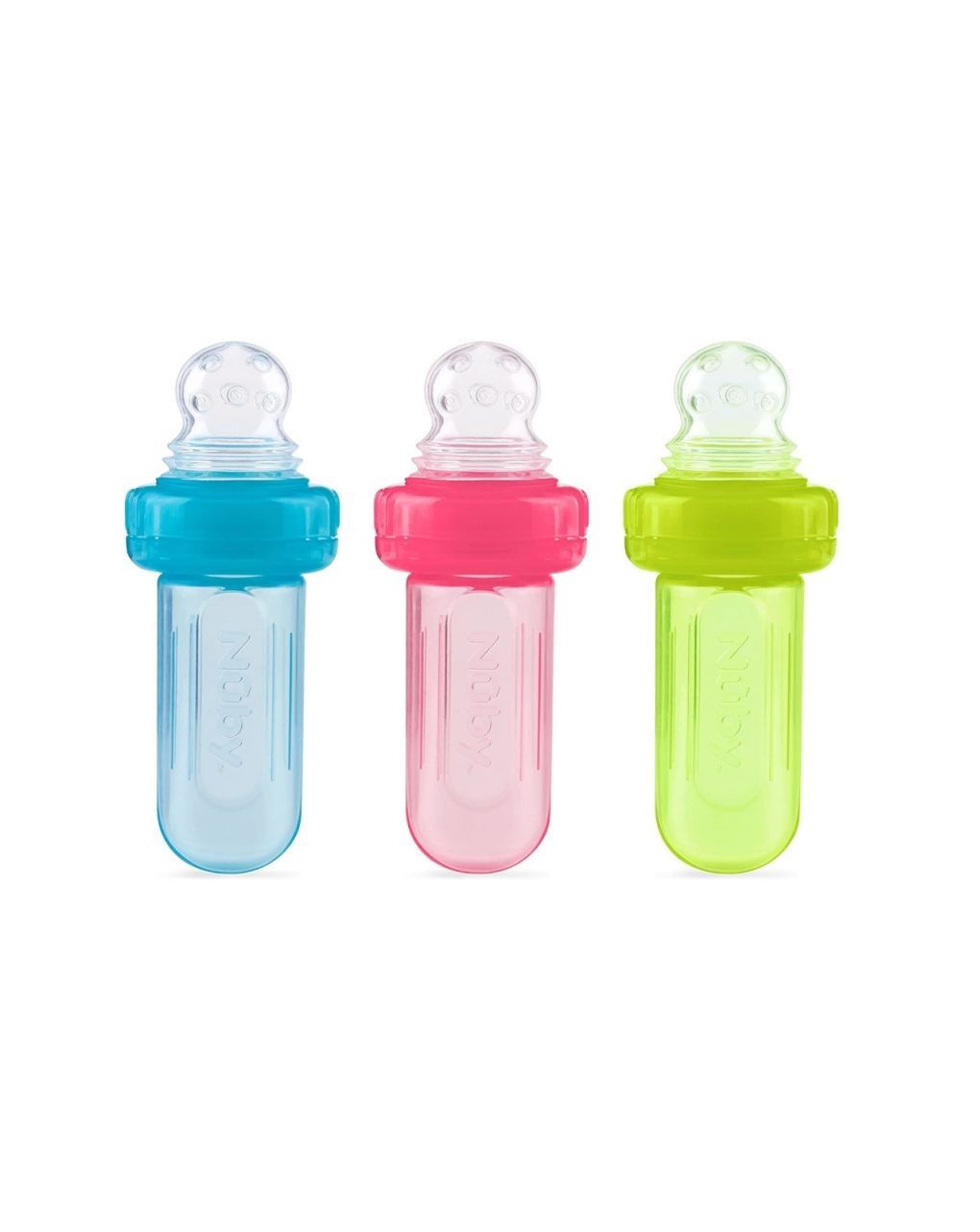 Mini squeeze feeder 40 ml con cappuccio igienico - colori assortiti - nuby