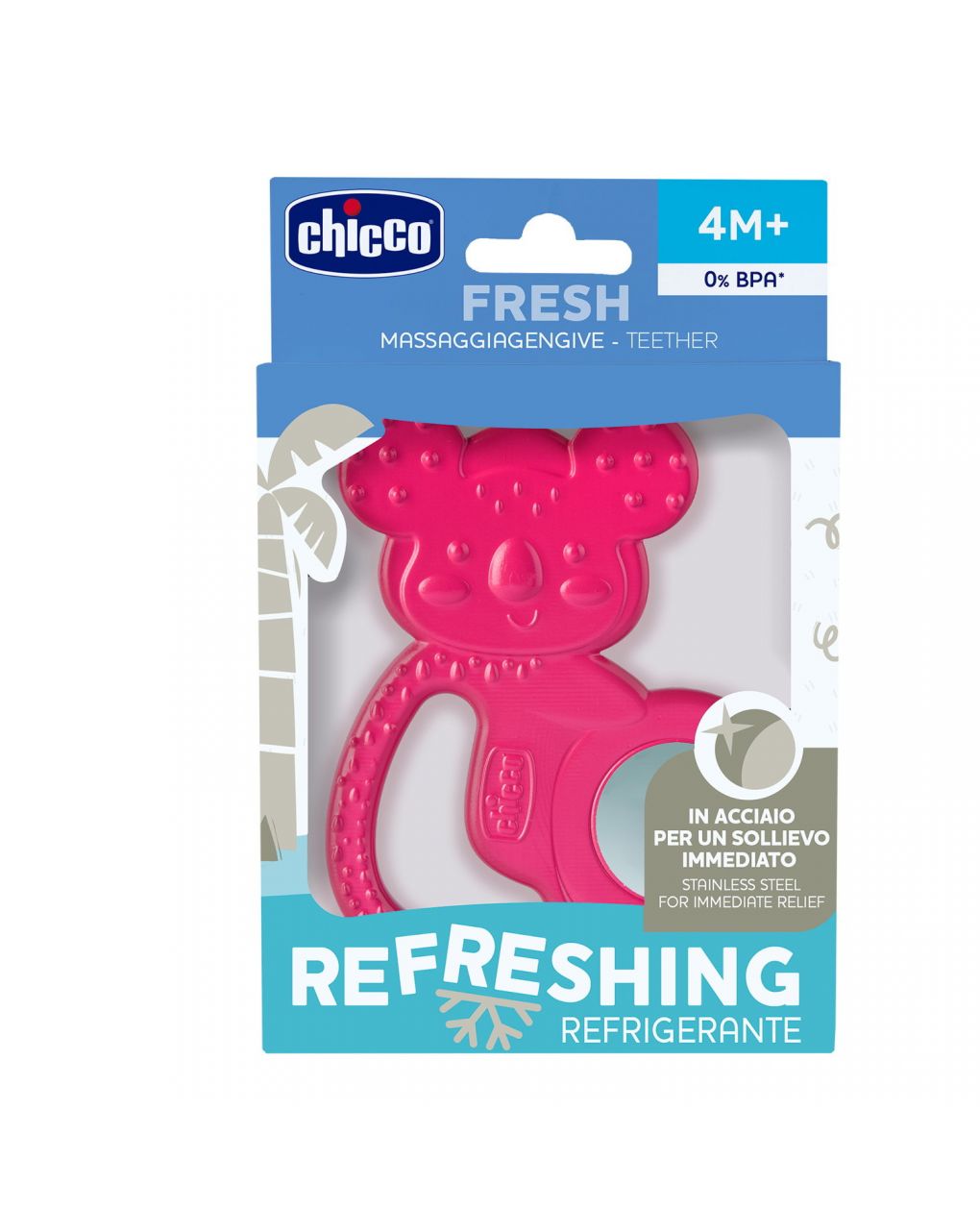 Massaggiagengive fresh koala rosa 4m+ - chicco