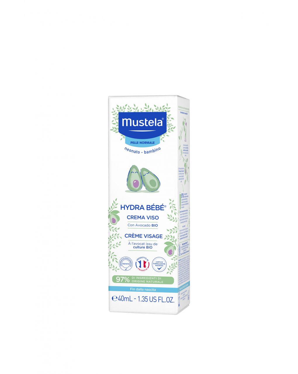 Hydra bb crema viso 40ml - mustela