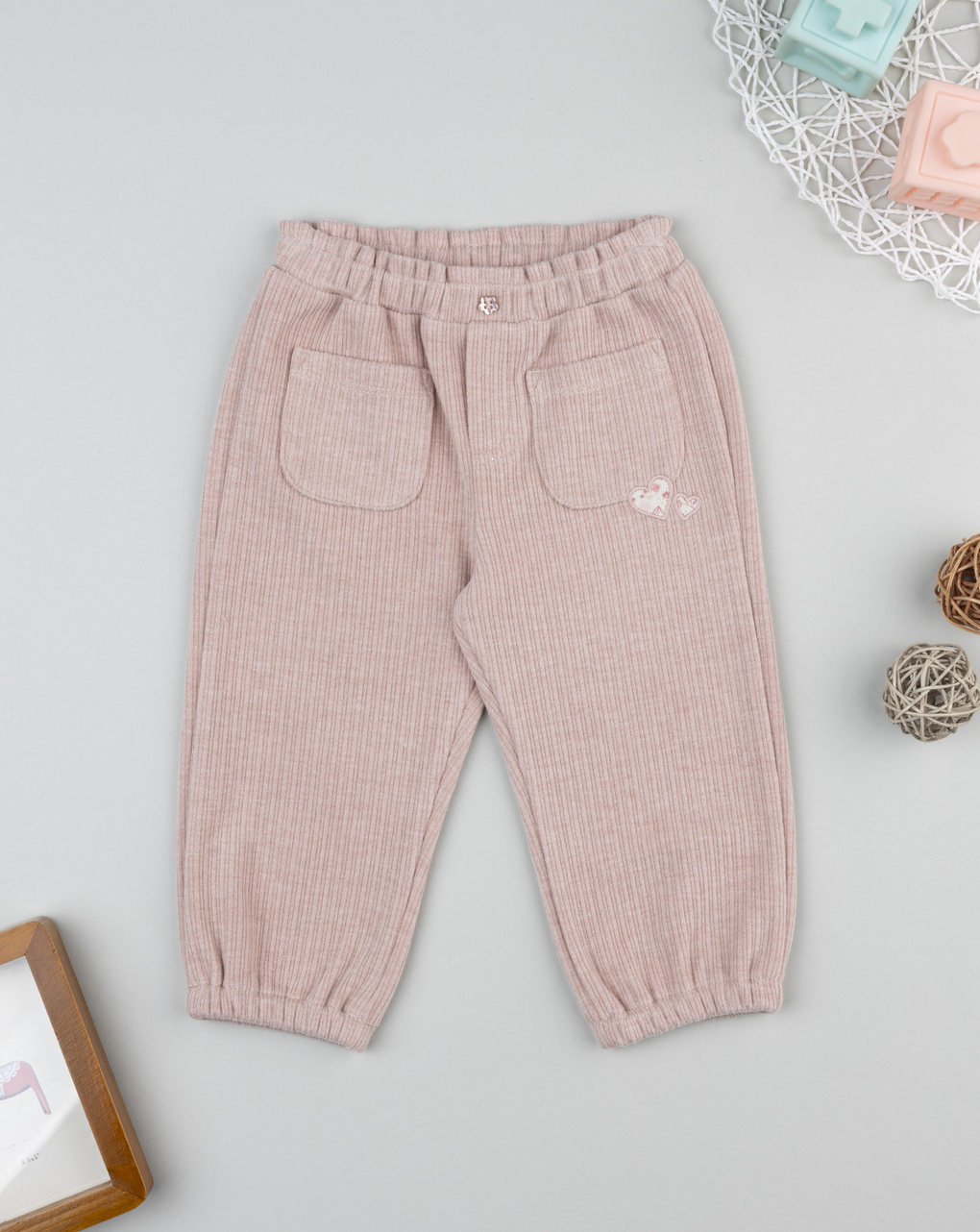 Pantalone bimba rosa