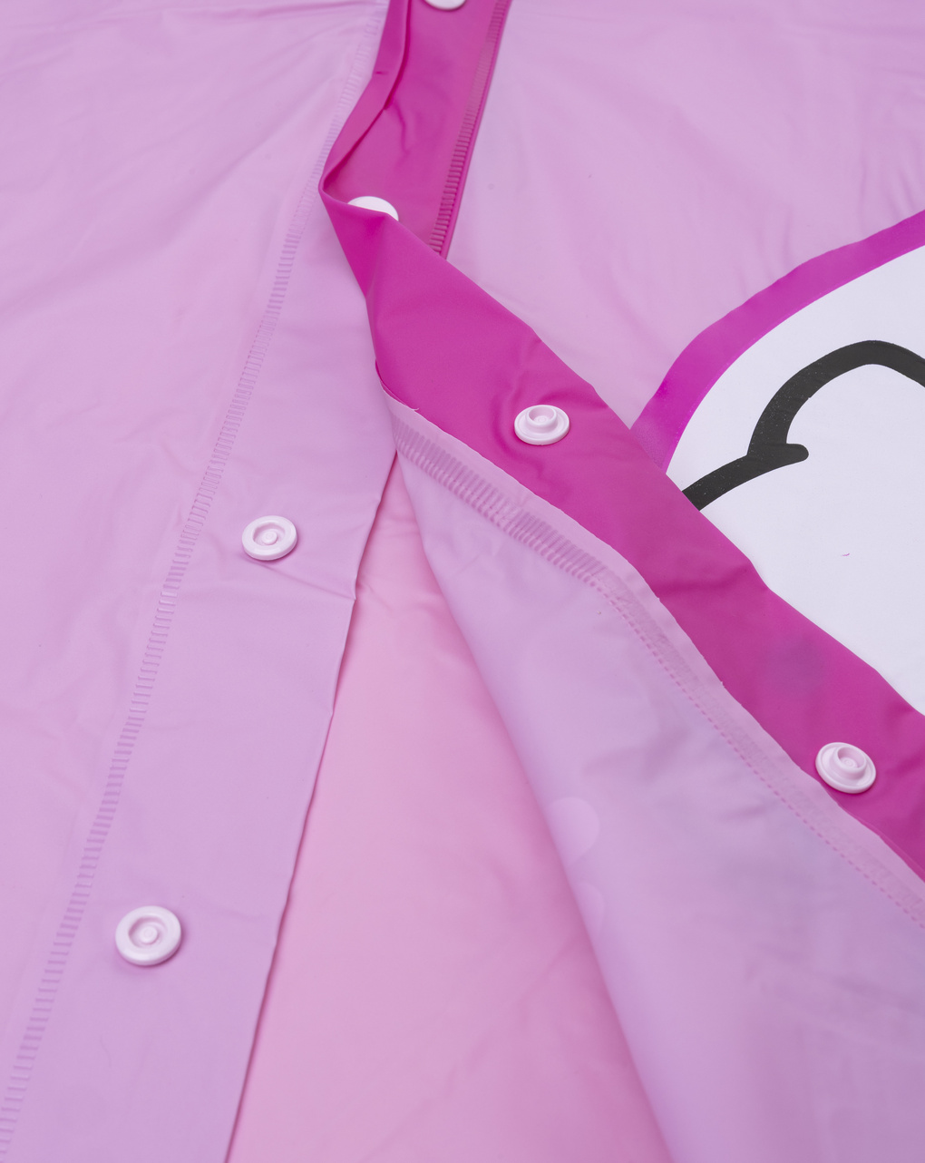 Mantella pioggia rosa bimba hello kitty