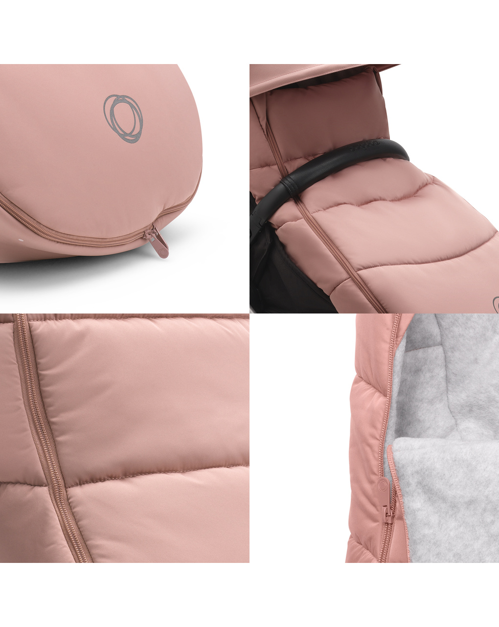 Sacco a pelo evening pink - bugaboo