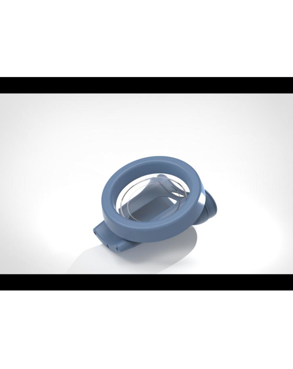 Vaschetta pieghevole salvaspazio azzurra - softtub - tub of the word