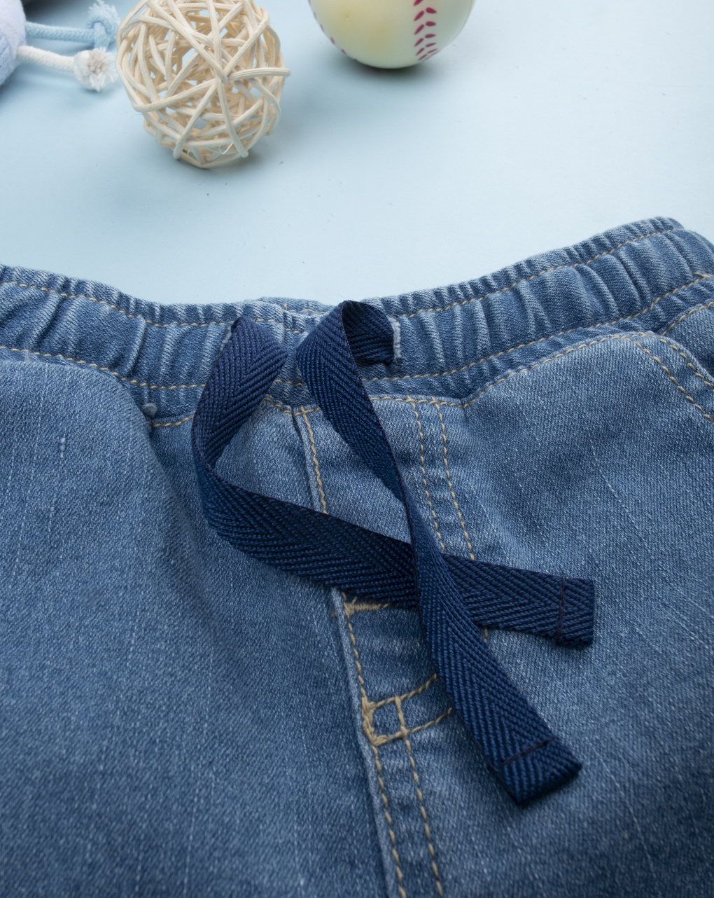 Pantaloni denim bimbo disney topolino