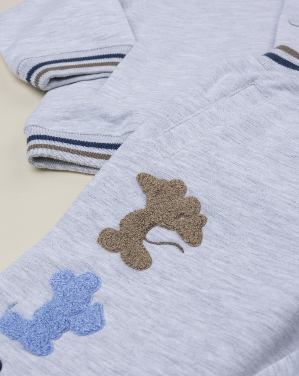 Completo bimbo mickey mouse felpato