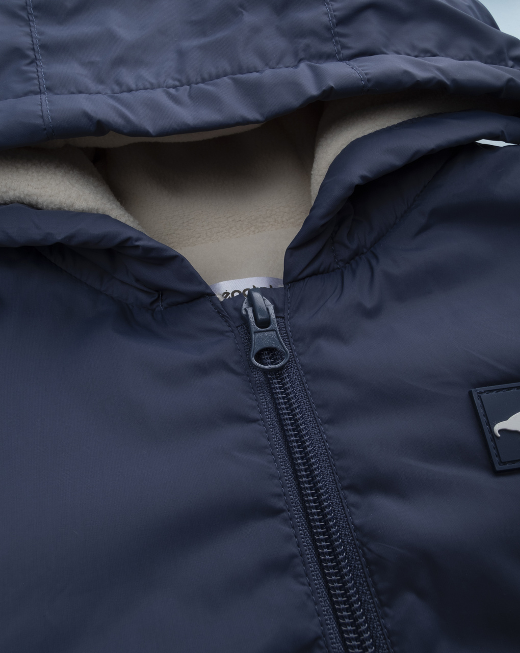 Giubbino antivento bambino blu