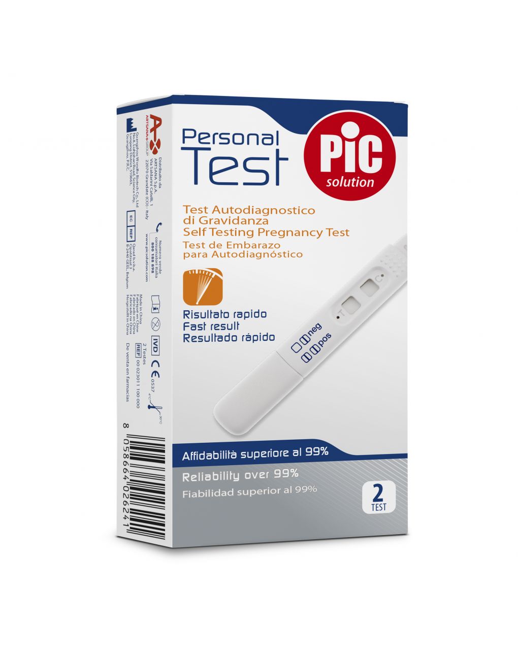 Test di gravidanza (2 pz) - pic