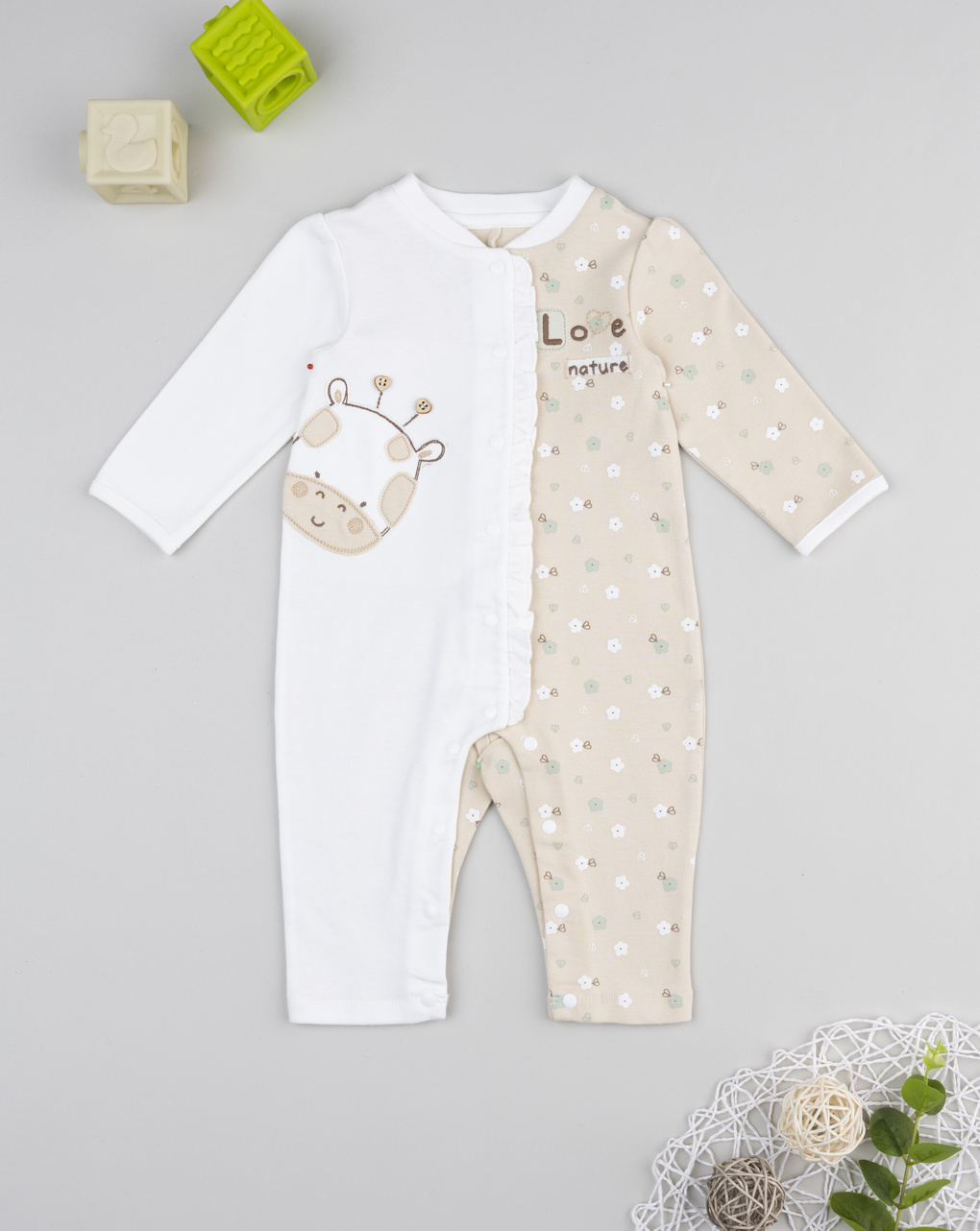 Tutina bimba bicolor giraffa