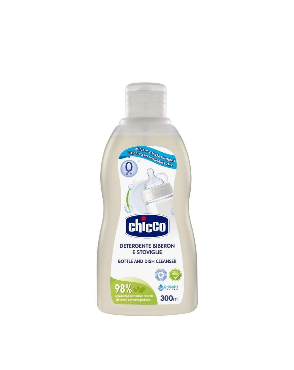 Detergente biberon e stoviglie 300 ml - chicco