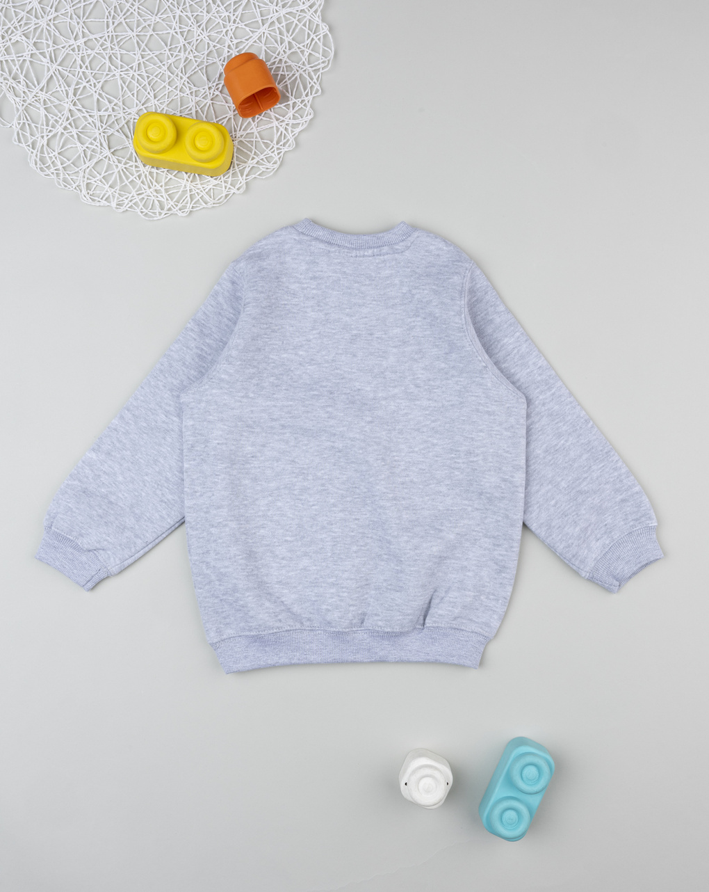 Felpa bambino grigia pokemon